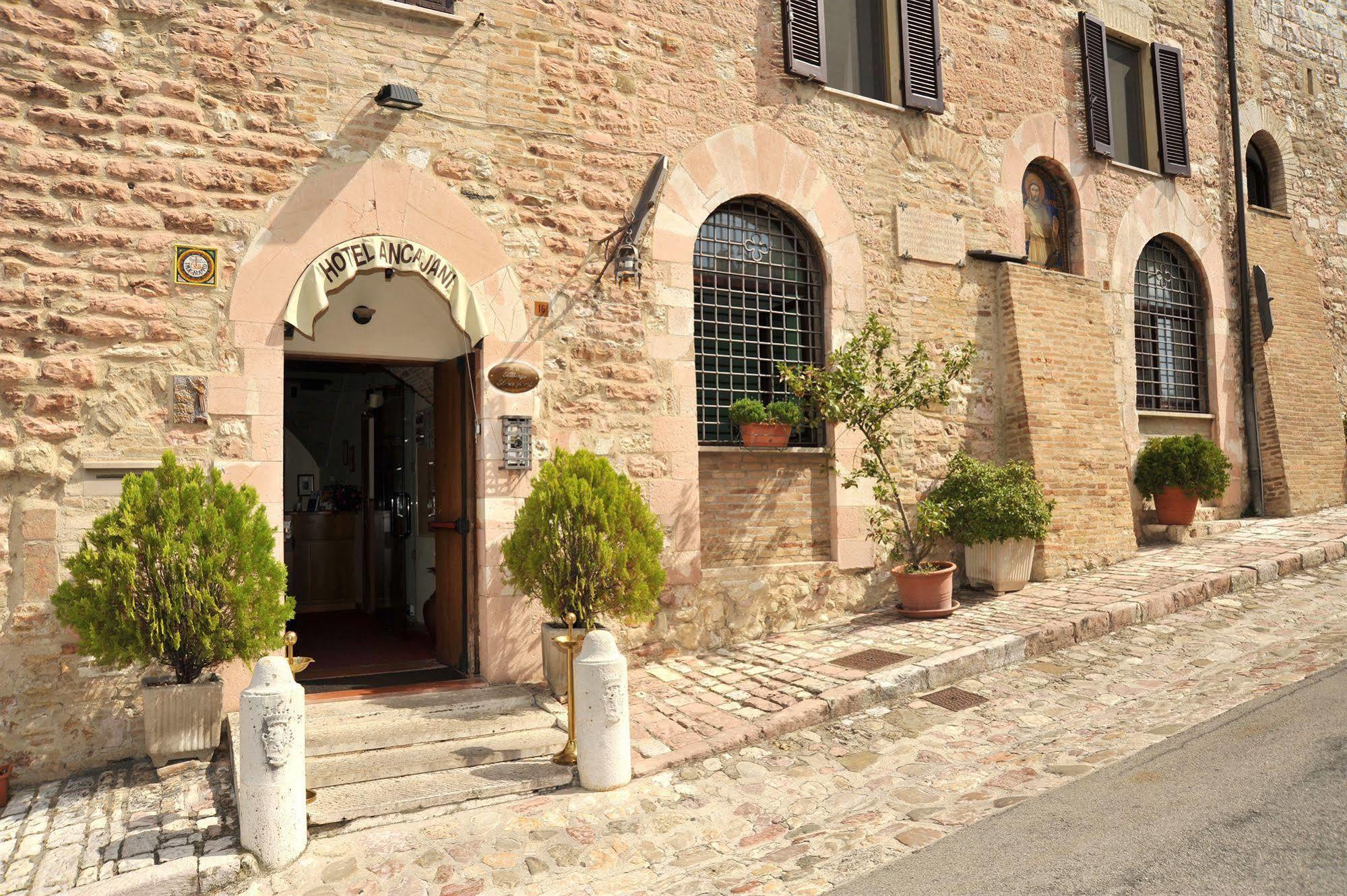 Albergo Ancajani Assisi Ngoại thất bức ảnh